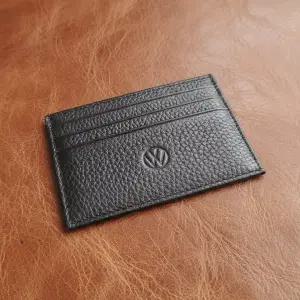 [폭스바겐] 천연소가죽 카드지갑 블랙 브라운 택1