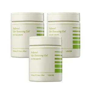 라브아 실내 젤타입 탈취제 버베나 그린민트 250g 3개