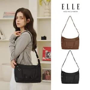 [엘르] 여성 나일론 미니 크로스백 라세느