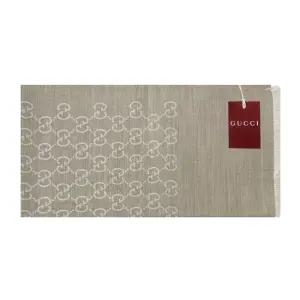 GG 울 실크 머플러 베이지 165904 3G646 9500