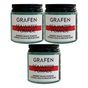 그라펜 해수 포마드 왁스 100g 3개 / 써클