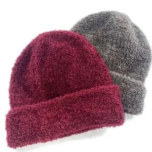 [하프클럽/]뽀글뽀글 밍크 폭신 여성 후리스 비니 (7colors)