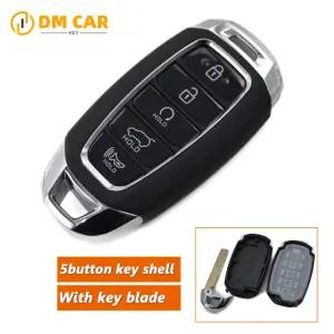 홀더 원격 5 교체 현아 키 fob 빈 Pse 쉘 버튼 스마트 케이스 자동차