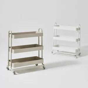 한샘 재크 와이드 트롤리 이동 웨건 수납장