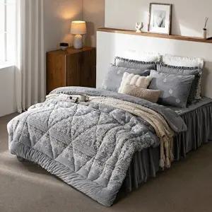 [마르시아][SK]엘프 착번아웃 극세사 베딩 풀세트