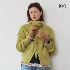 [LE CASHMERE] 르캐시미어 25FW 캐시미어 100 배색 장갑 1종
