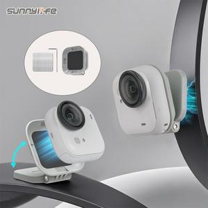 Insta 360 GO 울트라 액션 카메라 액세서리용 다기능 마그네틱 마운트 베이스 POV 홀더 조절 가능한 각도