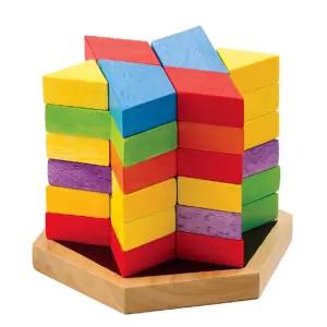 (S204G) 별모양 타워쌓기/유아/교구/생일/단체/어린이집/놀이방/조카/유치원/아기/상담실/어린이