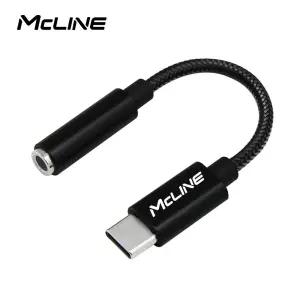 맥라인 Type C타입 이어폰 변환잭 3.5 AUX 오디오 젠더 USB 3.1 스마트폰 고음질 DAC (MC-CAF01)