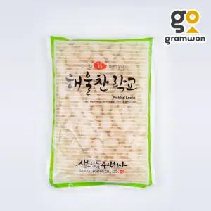 파우치 락교 1kg 해울찬
