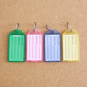 4개 세트 가방 네임택 캐리어 이름표 여행 짐 표시