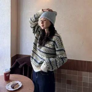 [메이블루]페어아일 노르딕 니트