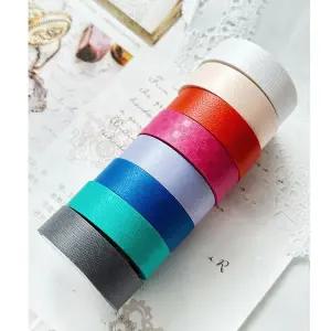 순색 텍스처 마스킹테이프 한지 테이프 전시회 한정판