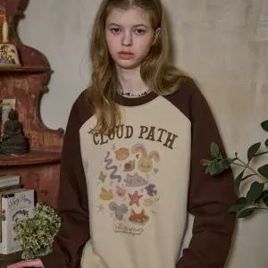 클라우드 레글런 스웨트셔츠 브라운