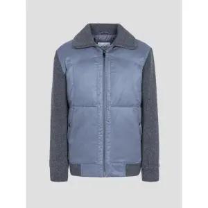 [갤럭시 라이프스타일][25FW] [갤럭시 라이프스타일] 경량 하이브리드 니트 믹스 다운 점퍼 - 스카이 블루