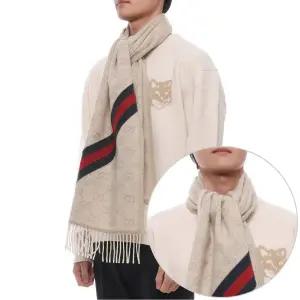 [구찌](마산점) 25FW 남성 GG 웹 울 머플러 (570603 3G200 9568 M 25F)