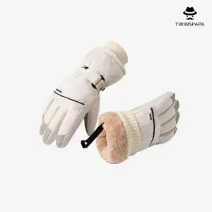 트윈스파파 논슬립 남성 여성 방한 스마트폰 터치 스키장갑(P0000UAY)