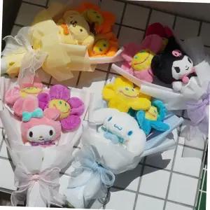 유치원 어린이집 발표회 졸업식 귀여운 8종 인형 산리오 시나몬롤) (학예회 마이멜로디 꽃다발 폼폼푸린