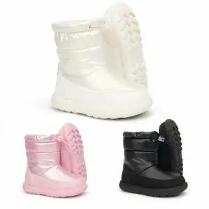 [보리보리/알파슈]팬콧 스노우팝 부츠/아기 겨울신발 유아 털신발 키즈 방한화 아동 털슬리퍼