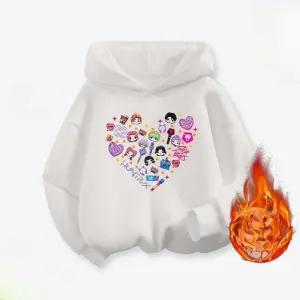 케이팝 데몬헌터스 후드티 맨투맨 티셔츠 바지 케데헌 기모 가을 오버핏 미라 긴팔 겨울 루미