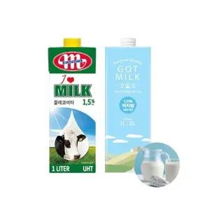 믈레코비타 아이러브 저지방 갓밀크 저지방 1L 12입(혼용출고 1.5 )