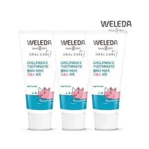 벨레다 고불소 어린이 치약 60g X 3개