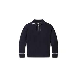 [롯데백화점]프로젝트엠 남성 카라 반집업 긴팔 스웨터 EPE4ET1620