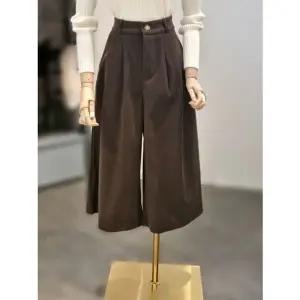 [갤러리아] ab.f.z 7부 코듀로이 골덴 크롭 와이드팬츠 ACA1HP35A