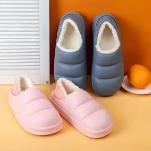 [SX6A375]겨울 털슬리퍼 퍼 여성 방한슬리퍼 실내화