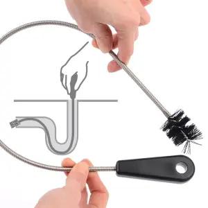 롱 청소브러시 싱크대 배수구 청소솔 브러쉬 배관청소 배수구청소