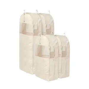 [브랜든] 아우터 압축 파우치 M+M+L+L 정리 압축팩 세트