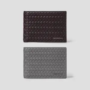 [빈폴ACC](0001017644)가죽 메쉬 미니지갑 2종 1택