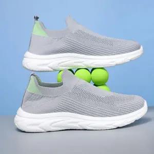 남성 러닝화 데일리 헬스화 메쉬 남성 운동화 경량 워킹화 슬립온