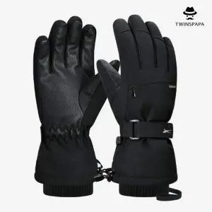 트윈스파파 카드 포켓형 남성 여성 스마트폰 터치 스키 장갑(P0000UBB)