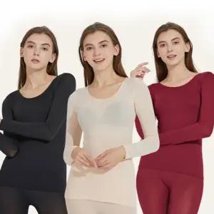 발열내의 여성 내복 내의 슬림 동내의