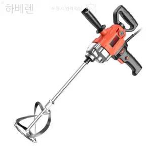 시멘트믹서기 시멘트교반기 콘크리트믹서기 2680W