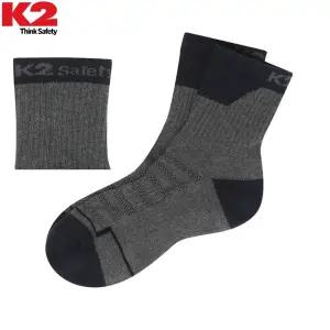 K2 세이프티 물류 택배 흡습속건 발편한 쿠션 양말 5ea 등산 스포츠 고급형