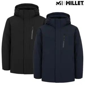 MILLET MG01 밀레 [ 25FW 40%행사 ] 남성겨울 중기장 헤비구스 루트업 헤비 자켓 2_ML