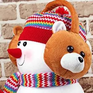 겨울용귀마개 곰돌이 털귀마개 귀덮개 방한용품 (WFG1X94)