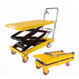 자동 리프트 테이블 카트 전동 수레 구르마 운반 수동