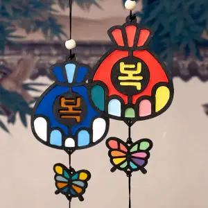 [민화샵] 클레이 새해 도어벨