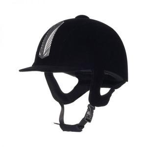 승마 헬멧 초경량 블랙 성인 조절가능 보호대