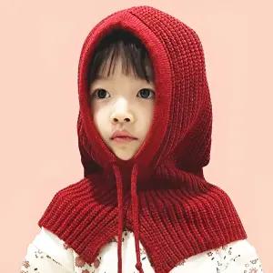 겨울 방한 바라클라바 유아 아동 니트 넥워머 목토시 모자