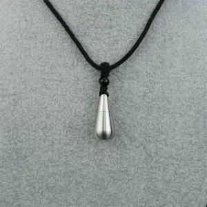 비상약 목걸이 밀봉 캠핑 스텐 방습 약병 약케이스 티타늄 소형 펜던트