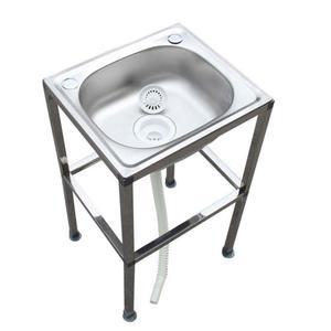간이 세면대 스테인레스 싱크대 소형 세면기 개수대 스탠드