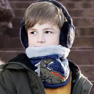 키즈노리] 다이몬쥬 쥬라기 넥워머/머플러/겨울방한/아동/유