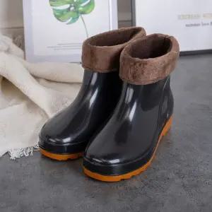 남성 겨울 털 장화 방수기능 기모 방한부츠 작업화 겨울방한장화 안전장화 남성주방화 겨울안전장화