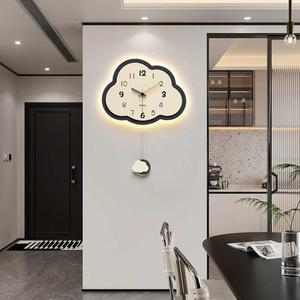 괘종시계 거실 벽걸이 레트로 골드/16인치/직경 원목벽시계 벽시계 디자인 레트로시계