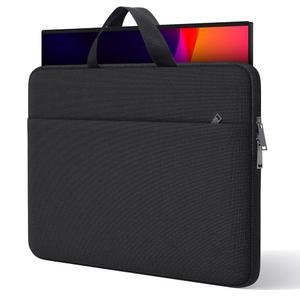 22인치 휴대용 모니터 케이스 슬리브, ASUS Zenscreen/Huion Kamvas 22/ 대부분의 모니터, 액세서리 포켓 및 핸들이 있는 충격 방지 패드형 가방