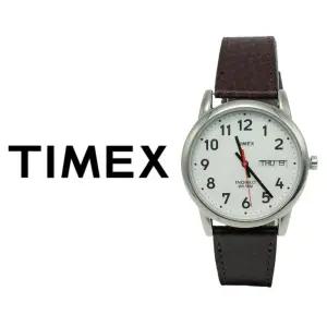 타이맥스 이지리더 클래식 가죽 손목시계 T20041